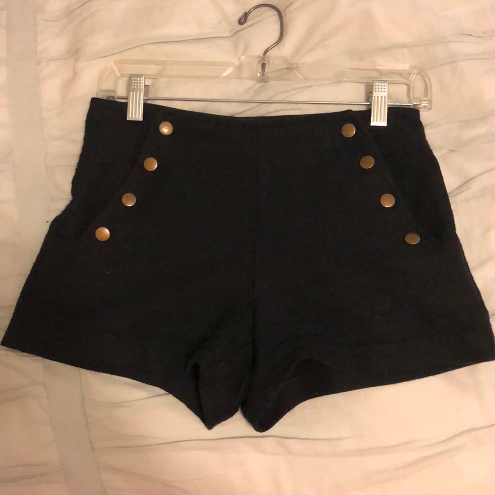 Black shorts